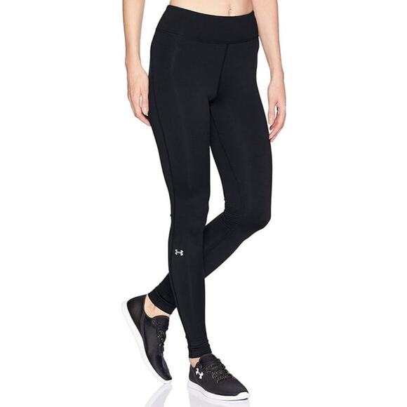 NWT Under Armour Cold Gear Compression Leggings Black Small - Picture 1 of 8